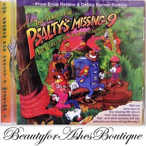 Psalty's Kids Praise Missing 9 & Christian Worship Songs Story Adventure Fun CD